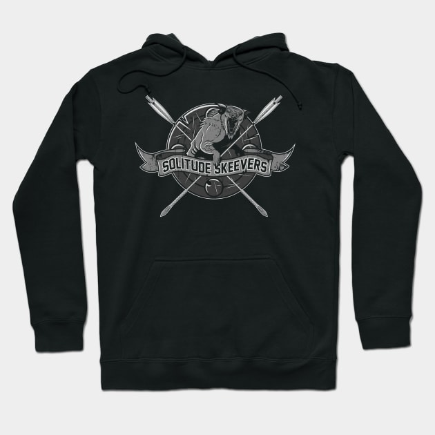 Solitude Skeevers Hoodie by synaptyx